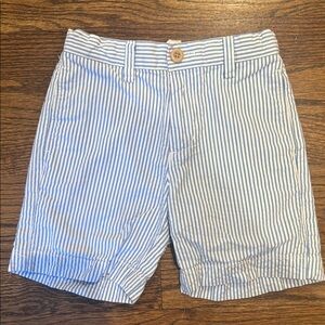 Vineyard Vines 3T Seersucker Breaker Striped Shorts, Blue and White Shorts